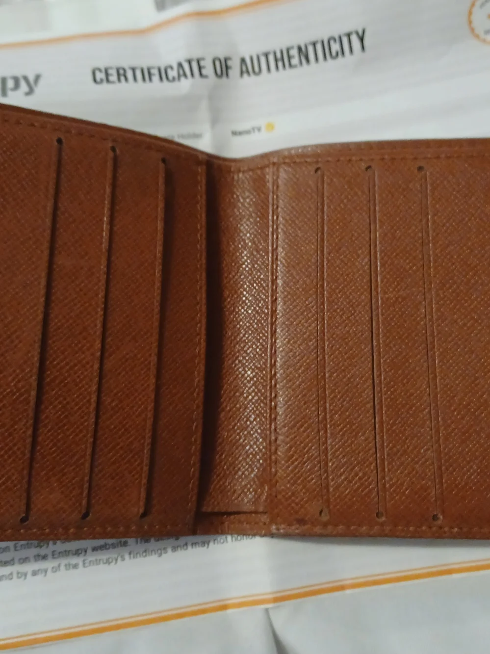 Louis Vuitton Men’s Brown Monogram Wallet